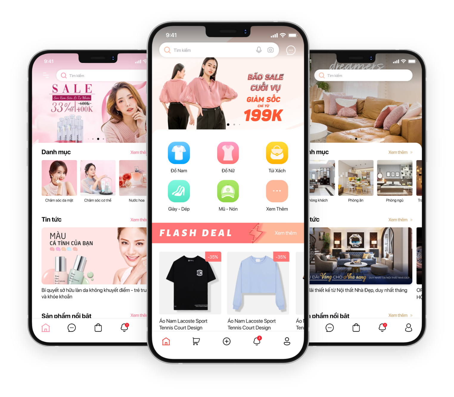 app bán hàng